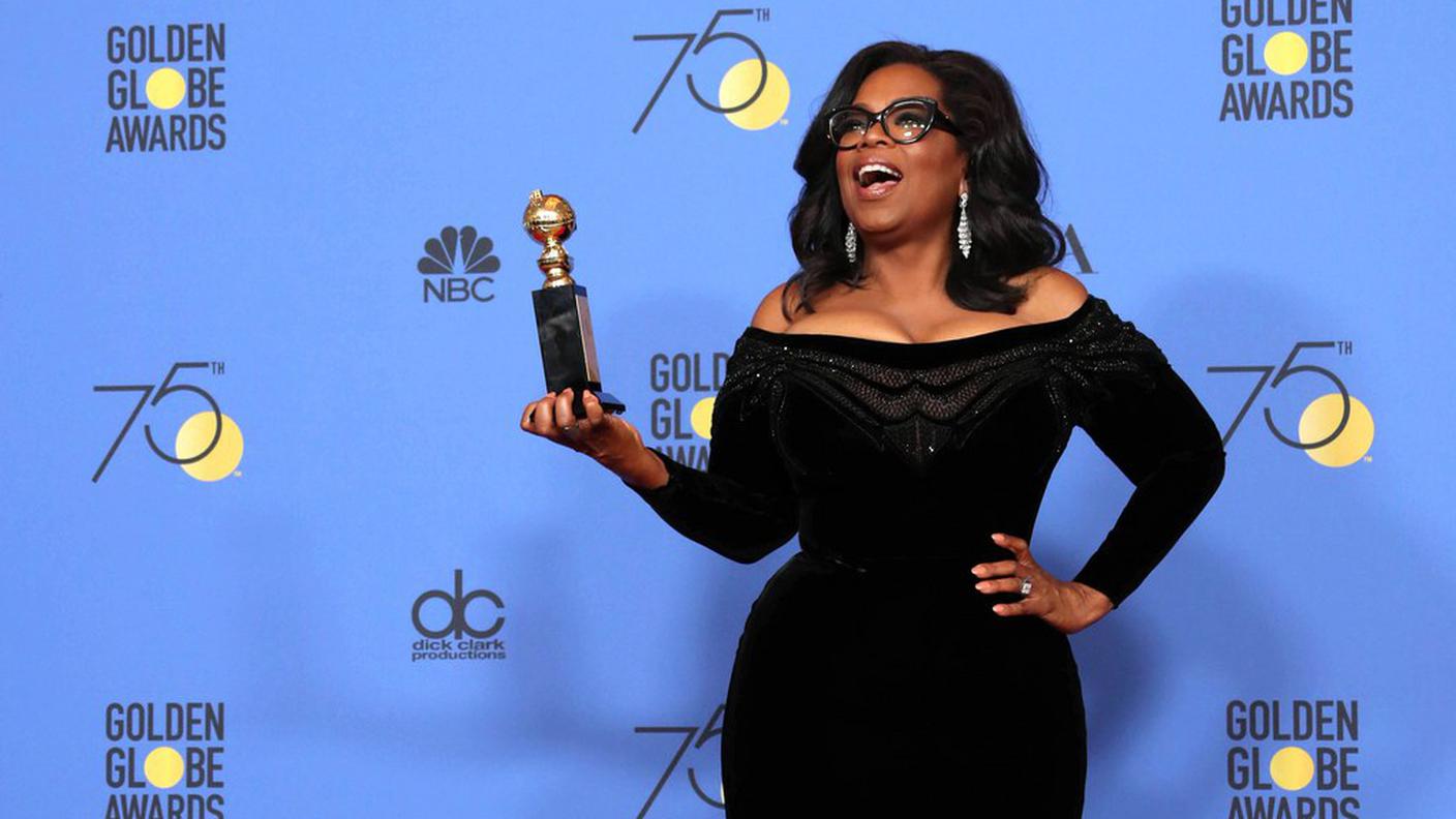 Oprah Winfrey ha ricevuto il premio Cecil B. DeMille alla carriera