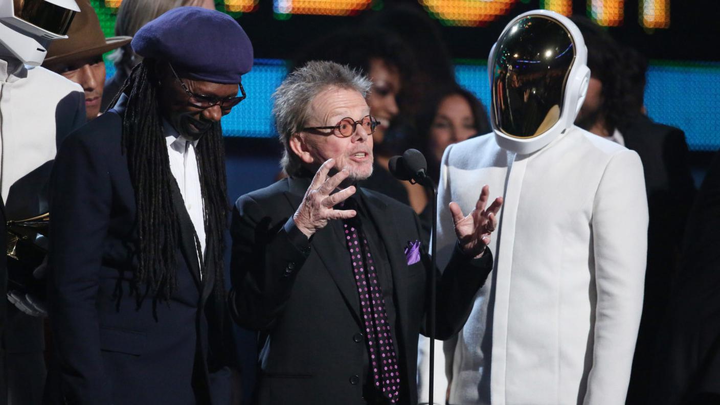 Nile Rodgers, left, Paul Williams and Guy-Manuel de Homem-Christo of Daft Punk ky.JPG