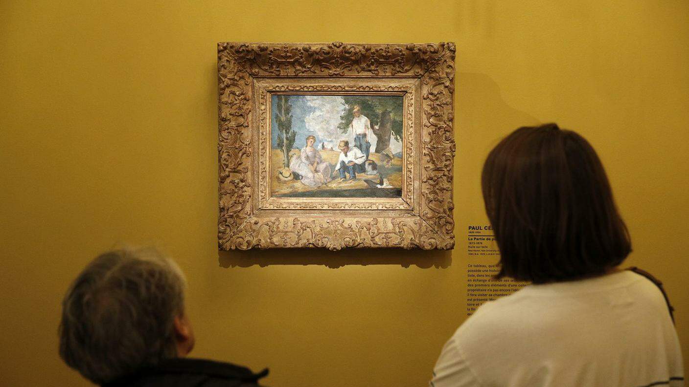 Pescatori ritratti da Cézanne nella mostra al Museo Marmottan