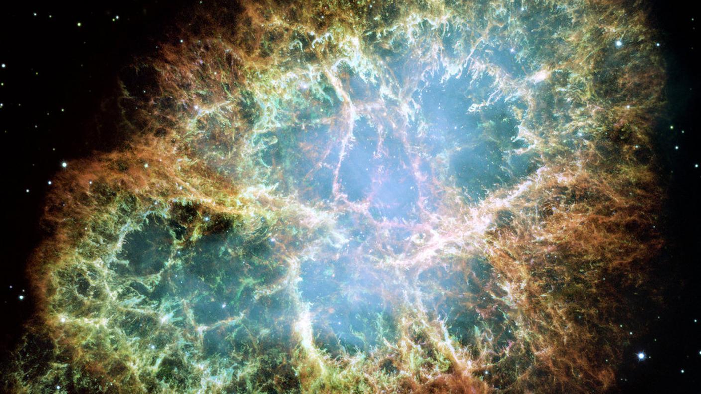 La Nebulosa Granchio, quanto resta dell'esplosione di una supernova