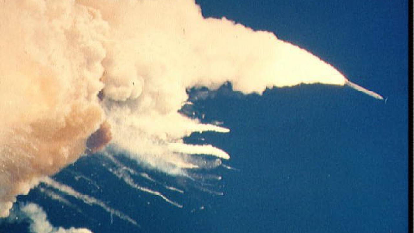 L'esplosione del Challenger nel 1986