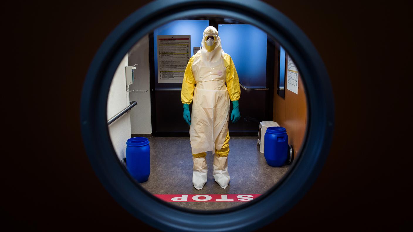 Il dispositivo anti-ebola al Civico