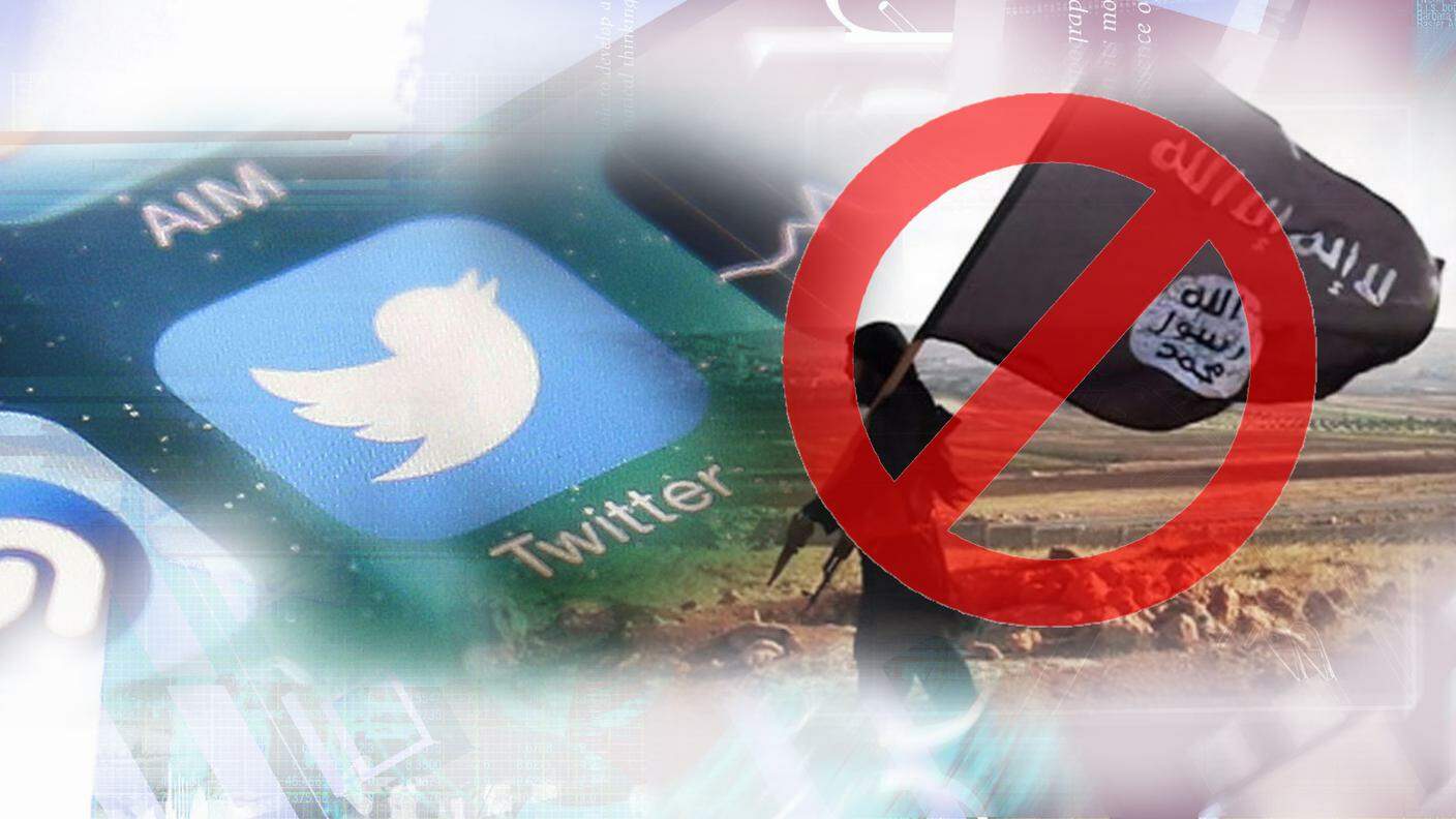 Twitter per la prima volta rivela l'entità della sua azione contro l'IS