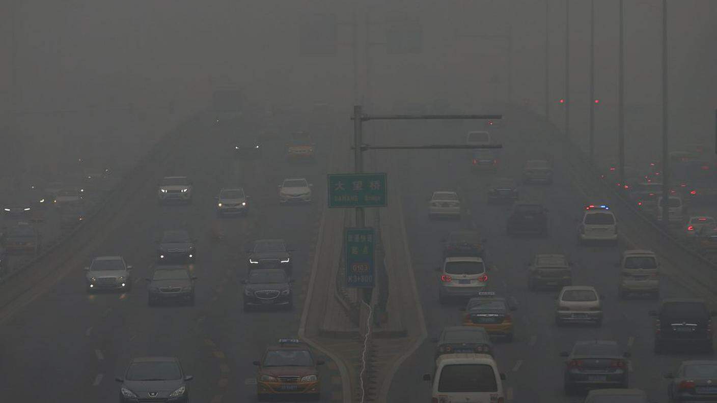Lo smog a Pechino