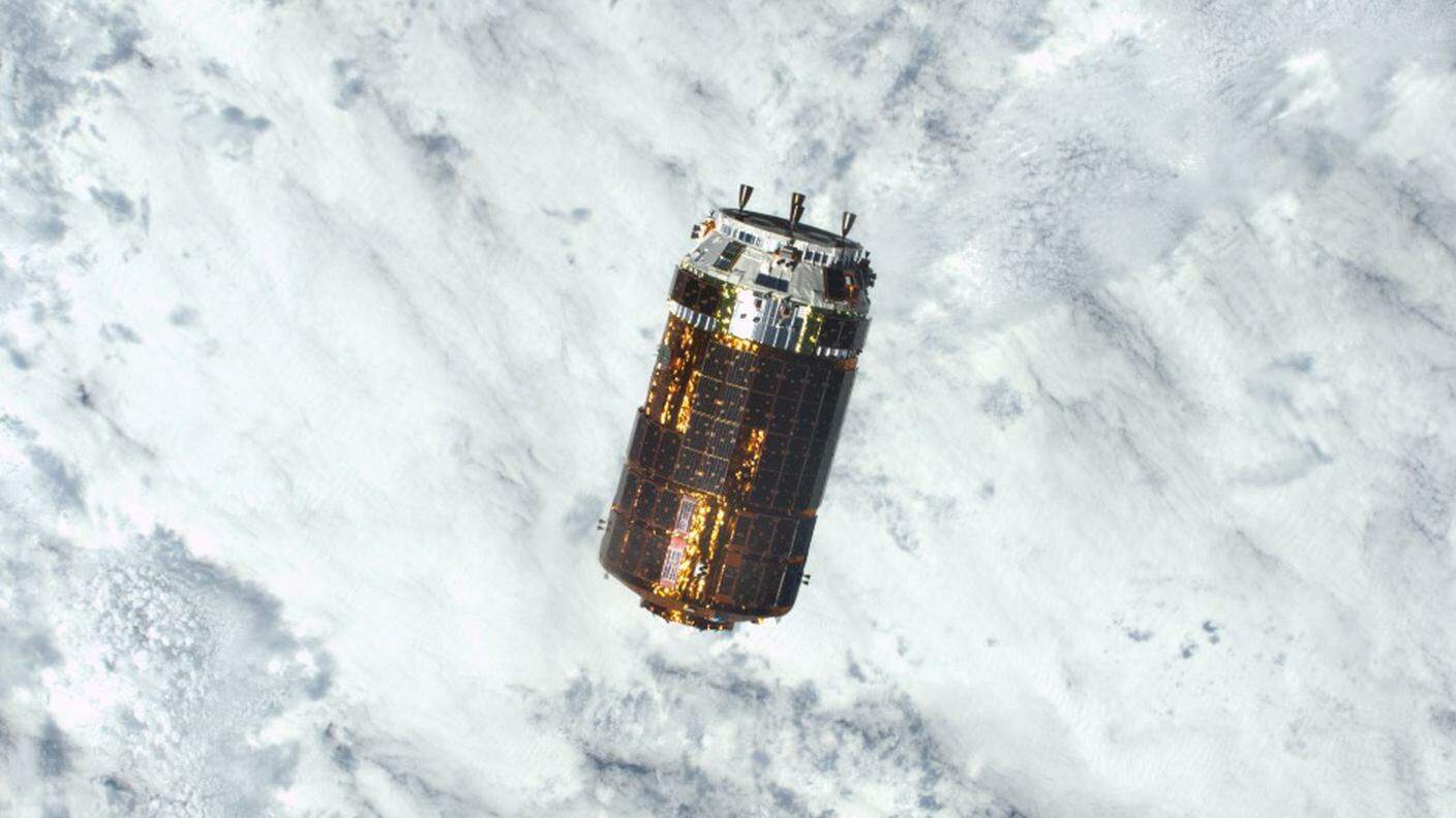 Il modulo nipponico in avvicinamento all'ISS