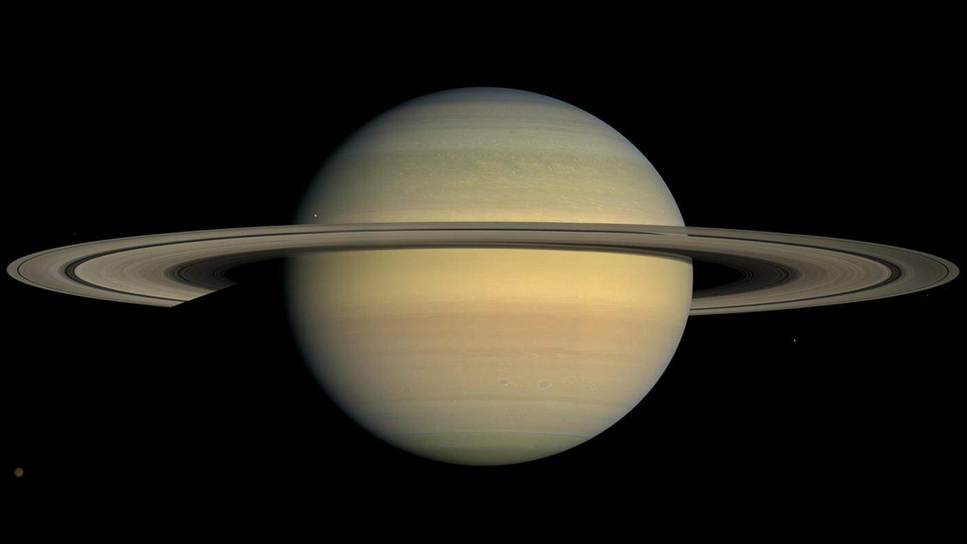 Una foto inviata da Cassini nel luglio del 2008