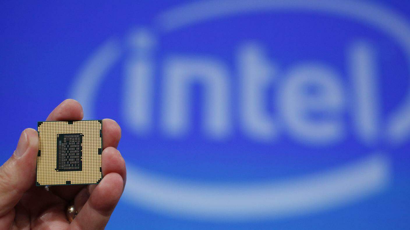 Uno dei chip Intel che equipaggiano la maggior parte dei computer