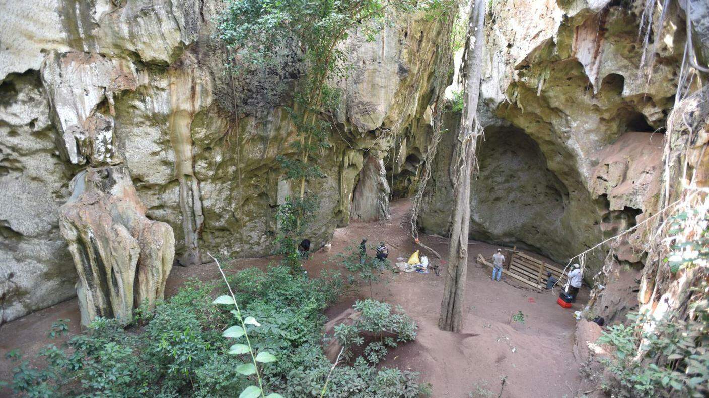 La grotta di Panga ya Saidi 
