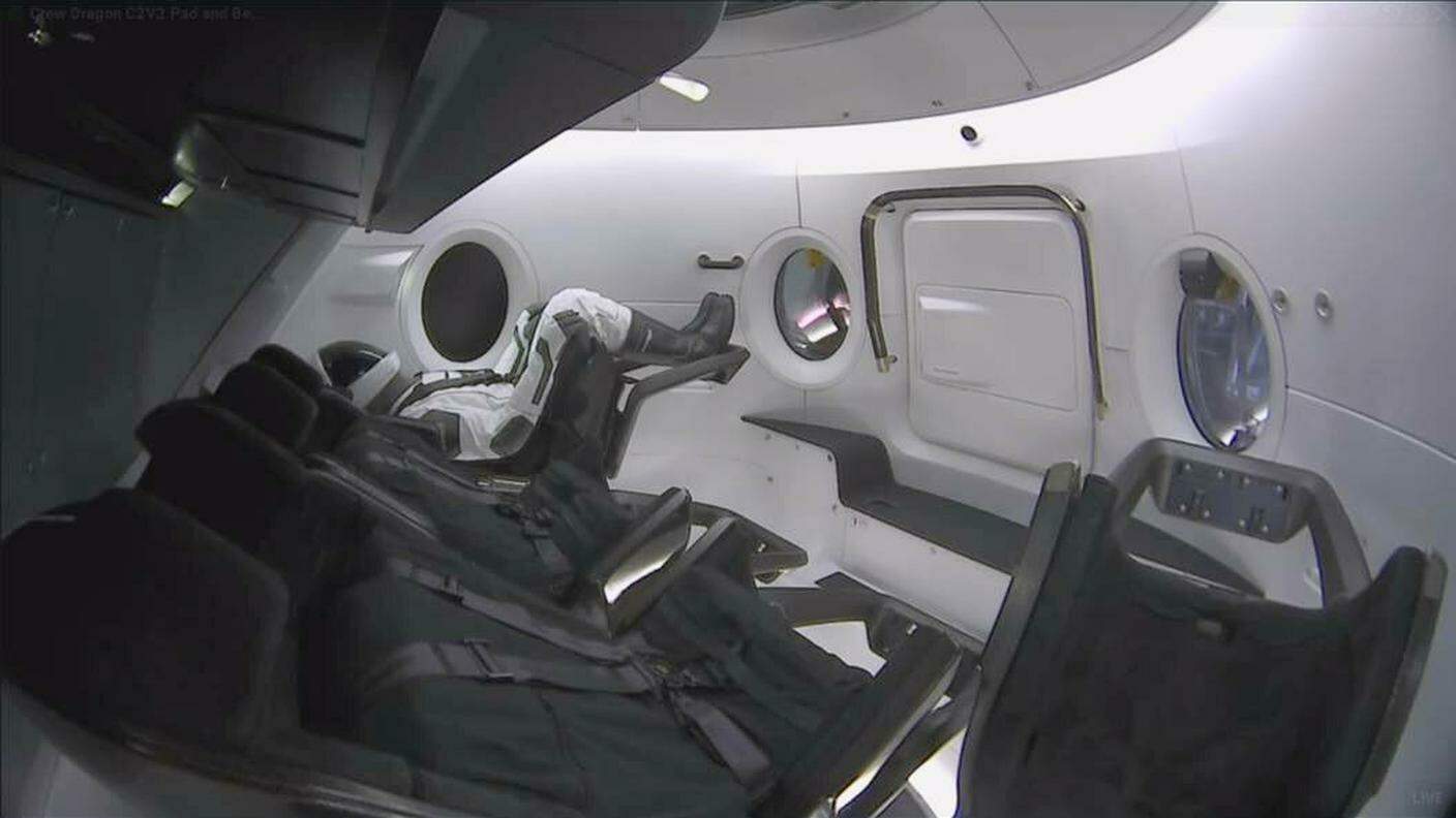 Crew Dragon, la capsula di SpaceX, sarà uno dei due possibili veicoli