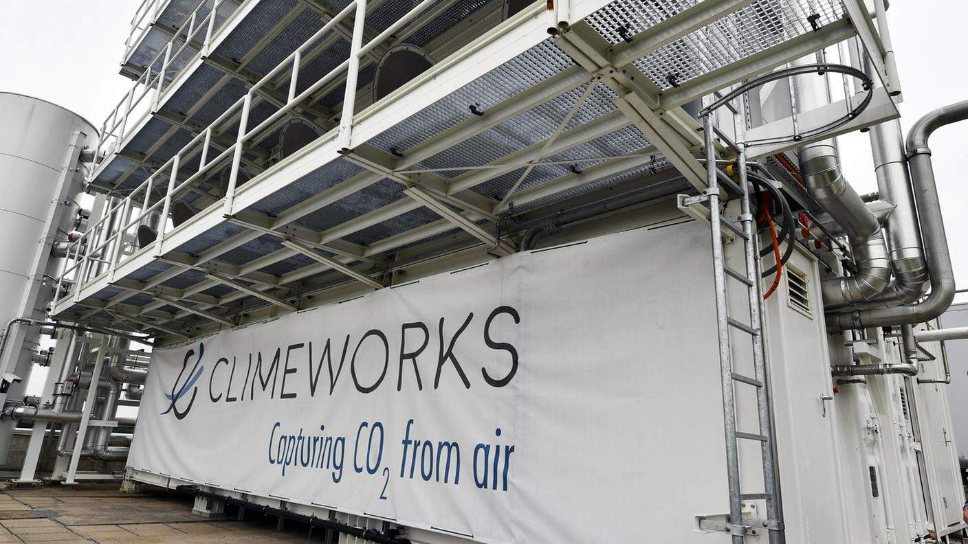 L'impianto pilota di Climeworks a Zurigo