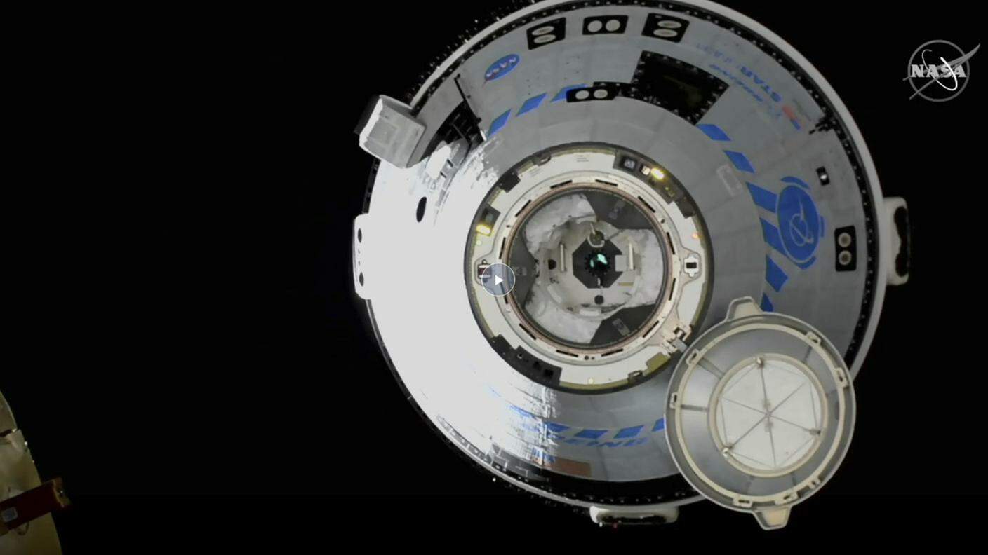 La capsula Starliner ha raggiunto la Stazione spaziale