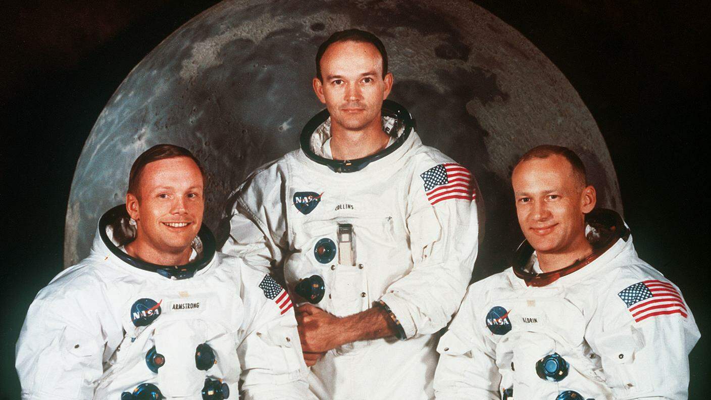 Neil Armstrong, Buzz Aldrin e Micheal Collins