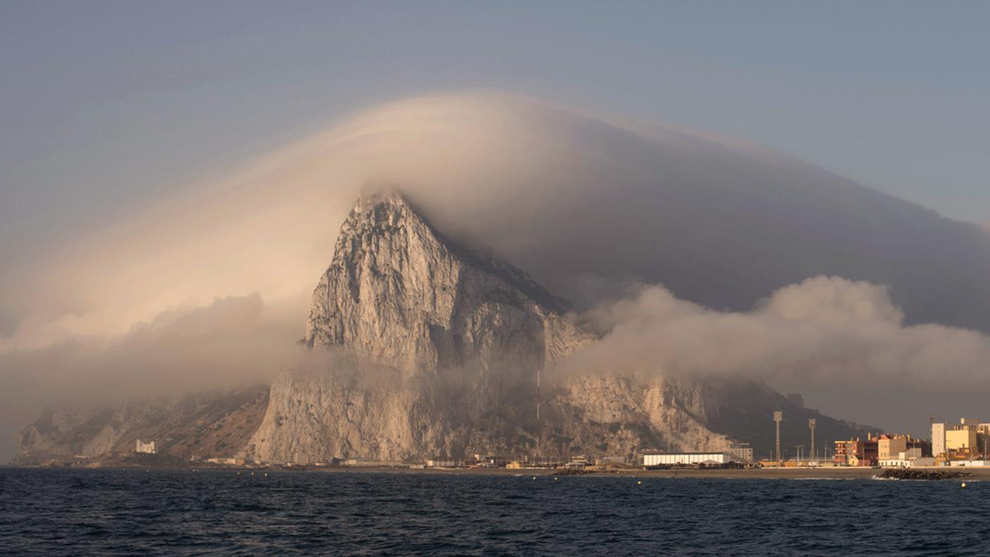 La rocca di Gibilterra dove sono stati trovati i resti
