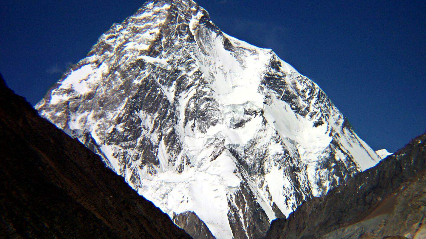 Un'immagine del K2, la seconda montagna più alta del mondo, dopo l'Everest