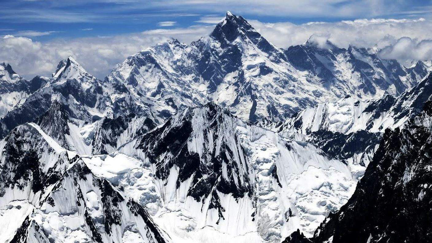 Un'immagine del K2, la seconda montagna più alta del mondo, dopo l'Everest