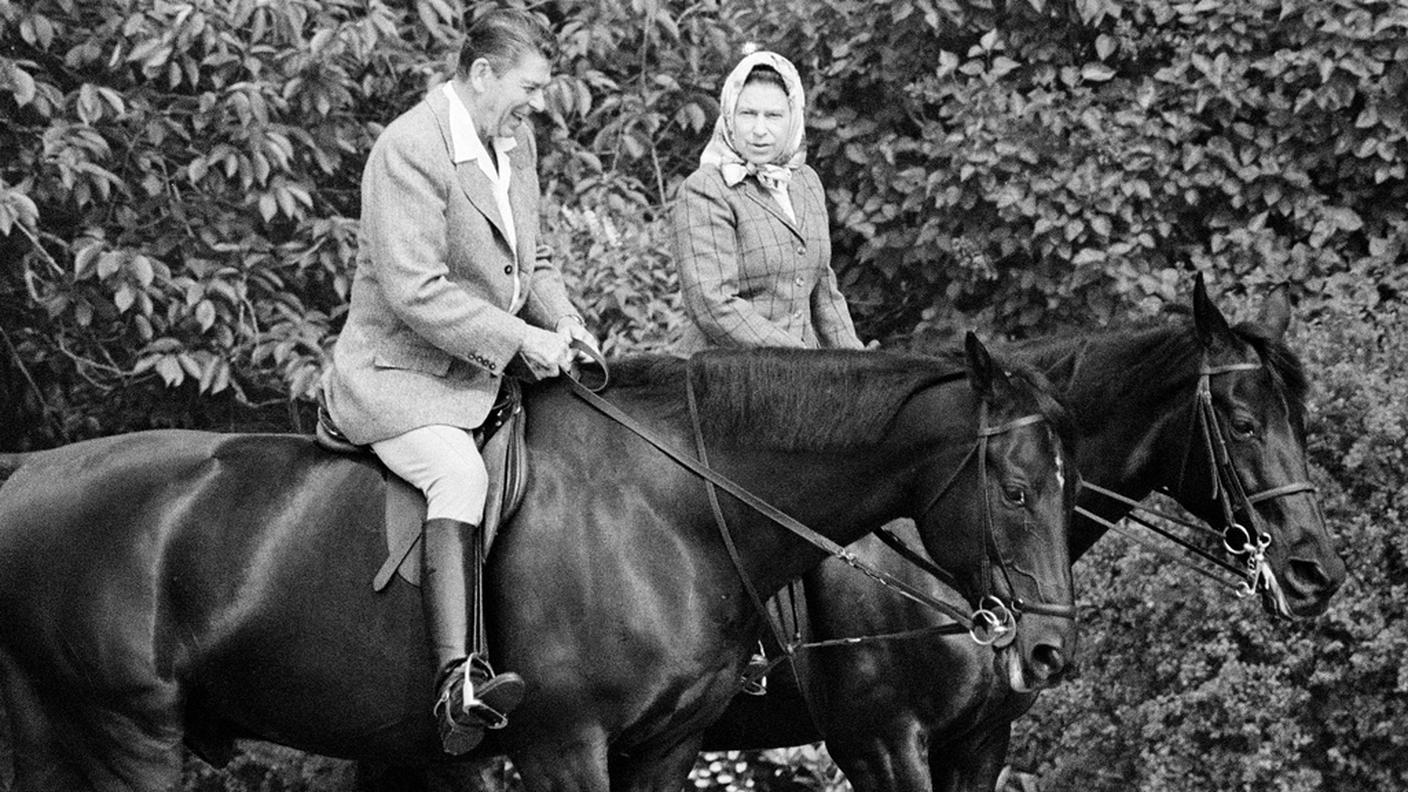 1982: a cavallo con Ronald Reagan