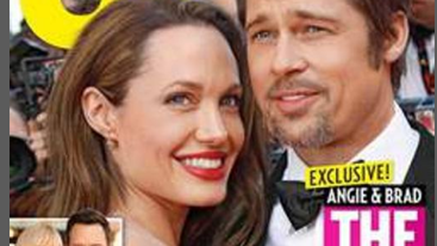 Angelina Jolie e Brad Pitt sulla copertina di Us Weekly