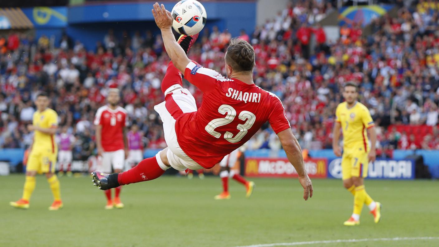 L'acrobazia di Shaqiri 