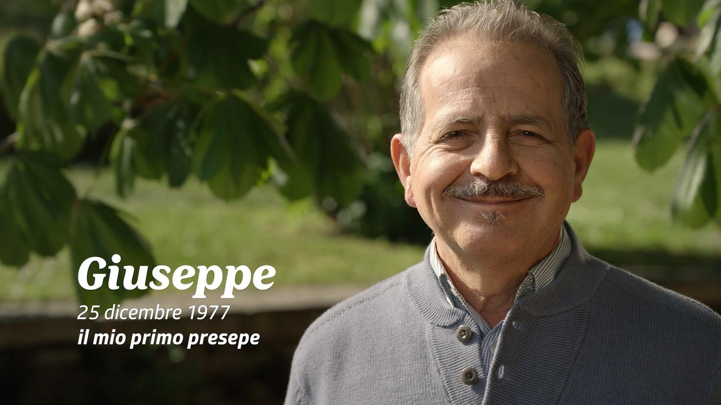 Giuseppe, il 25 dicembre 1977 costruisce il suo primo presepe