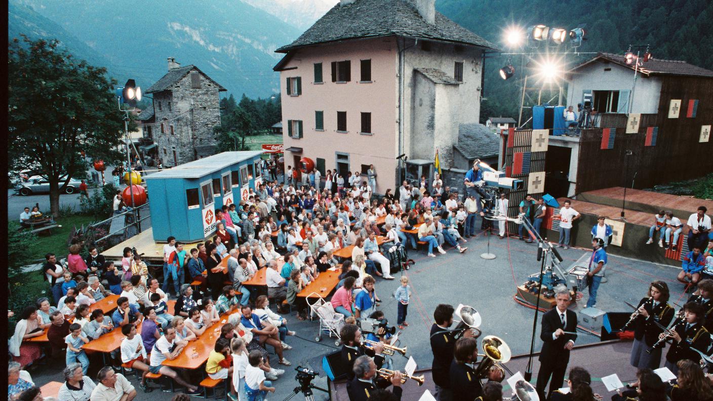 Festa nazionale a Sonogno, 1988