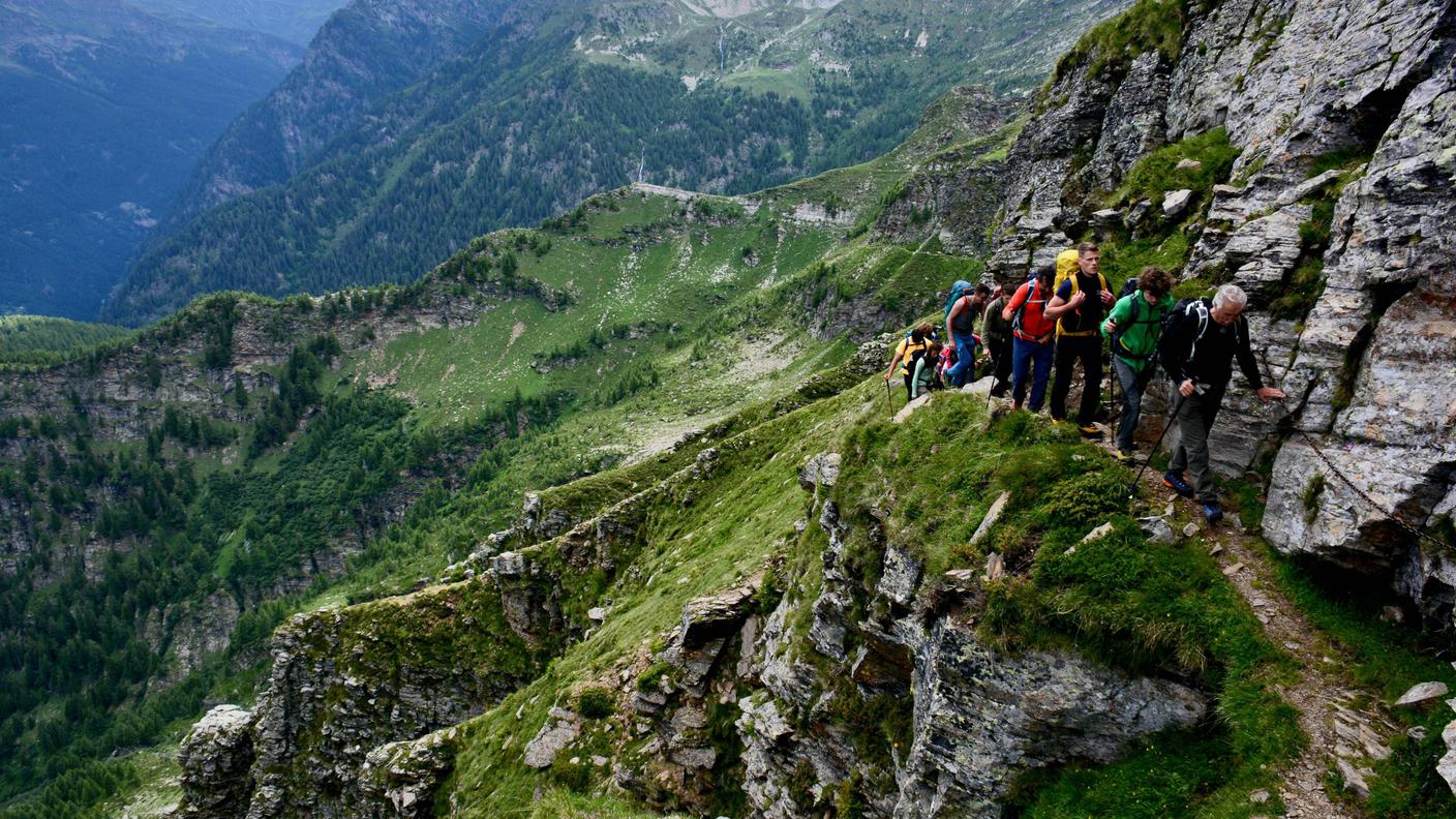 In cammino sulla via Crio