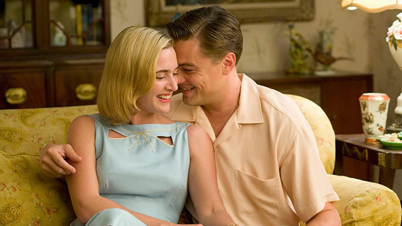 Leonardo DiCaprio e Kate Winslet in una scena del film