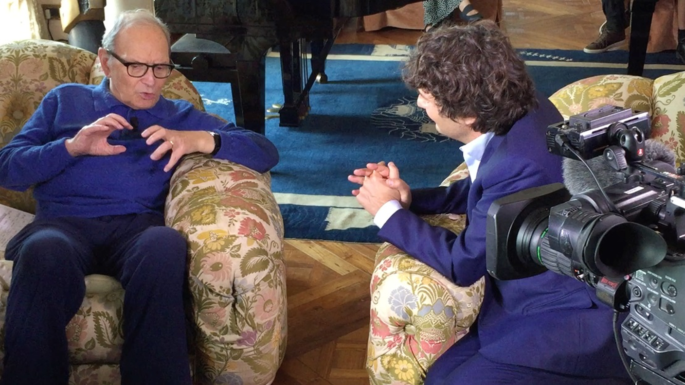 Ennio Morricone intervistato da Lorenzo Buccella