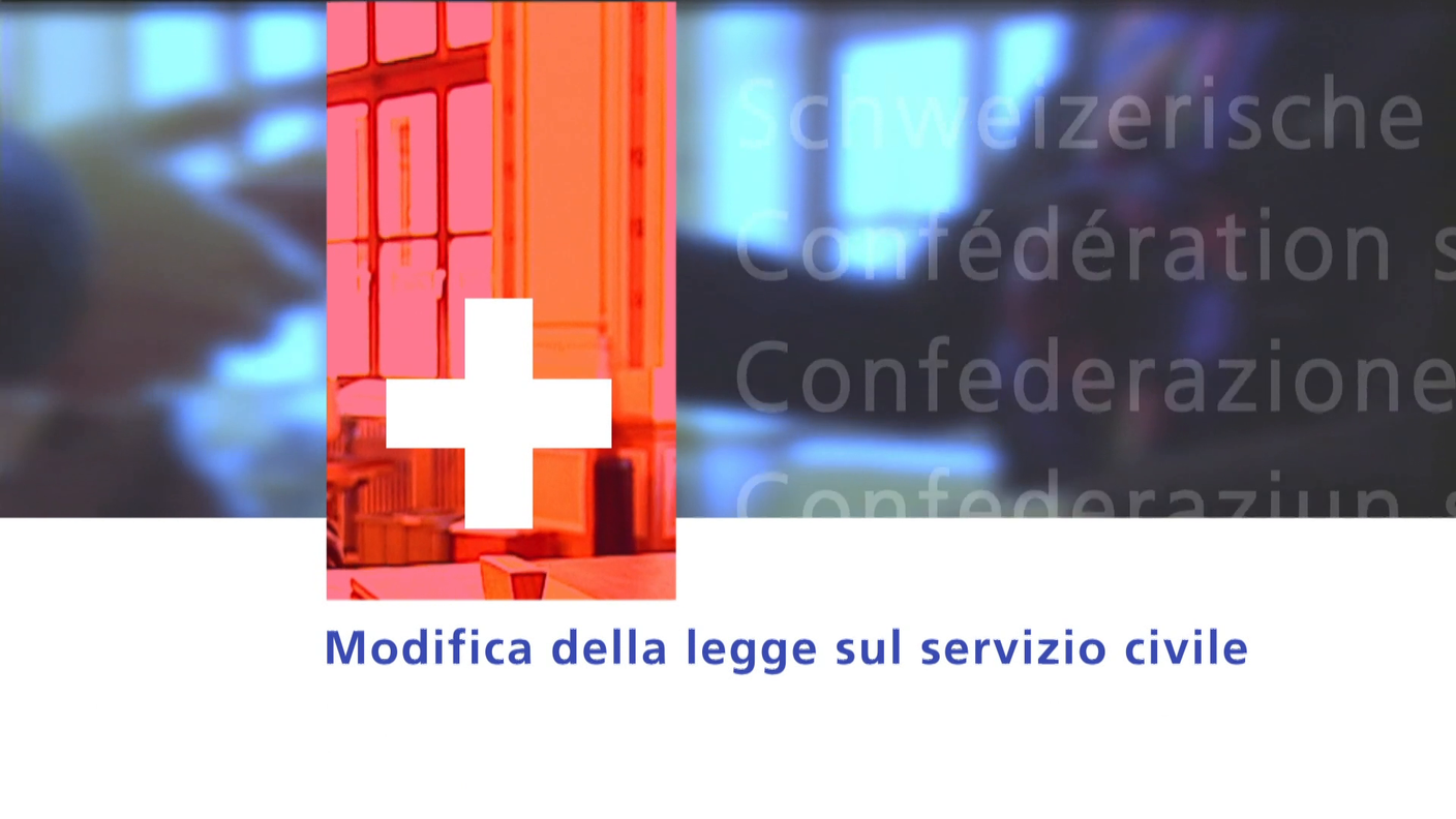 Allocuzione - Modifica della legge sul servizio civile