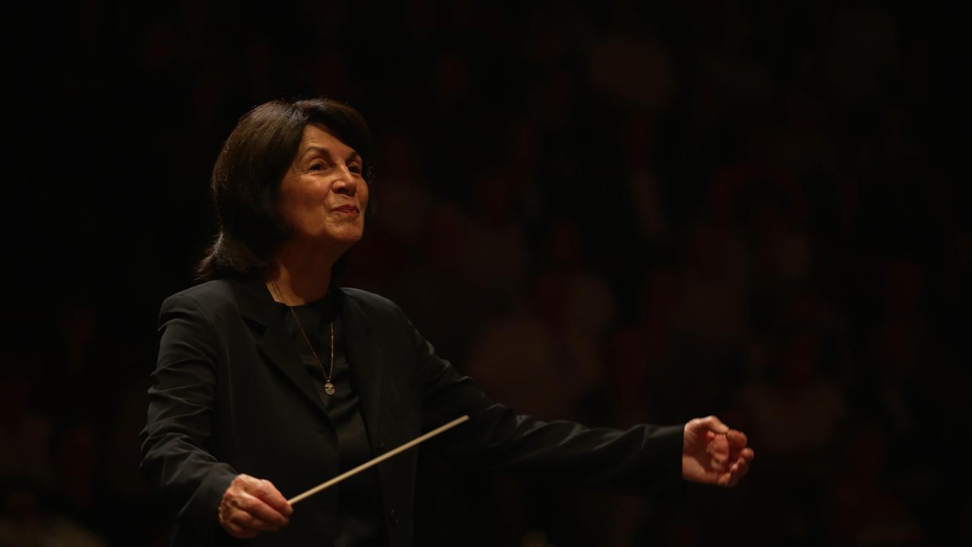 La direttrice d'orchestra Claire Gibault