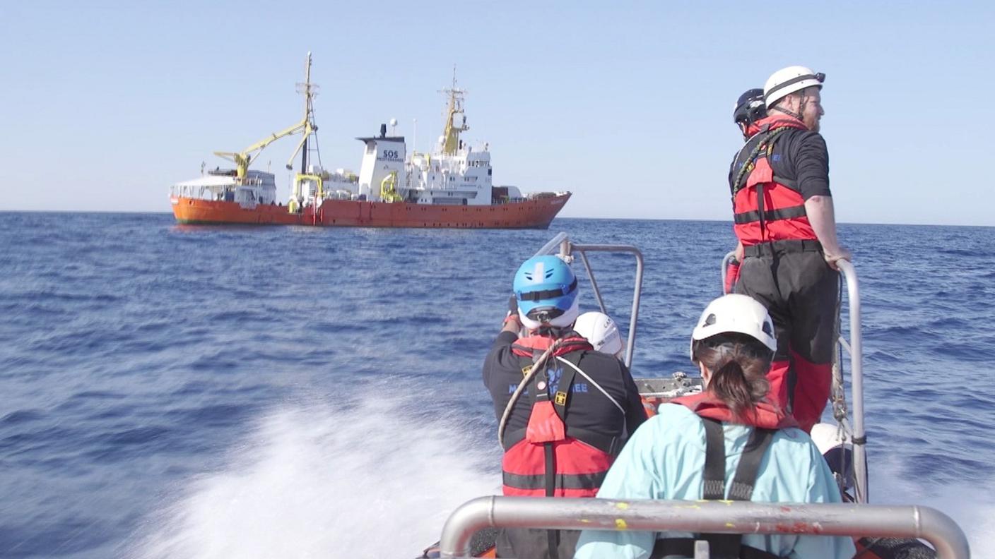 Nave Aquarius di "Sos Méditerranée" 