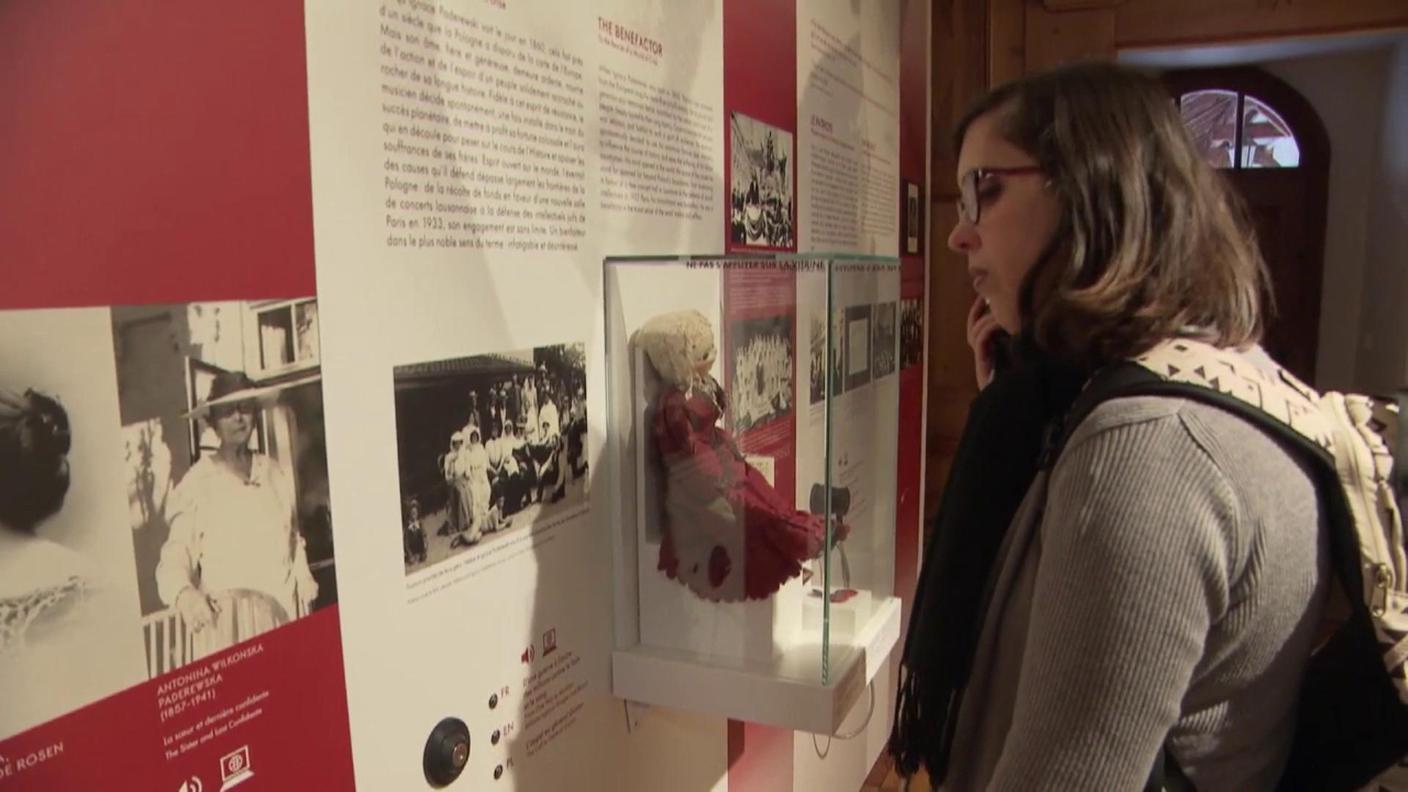 Céline Witschard, al museo di arte e storia