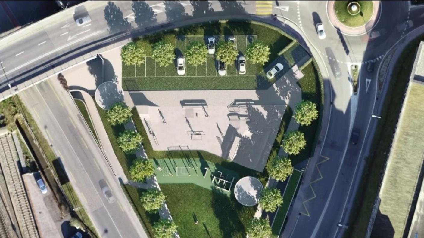 Mendrisio skate park ex Macello