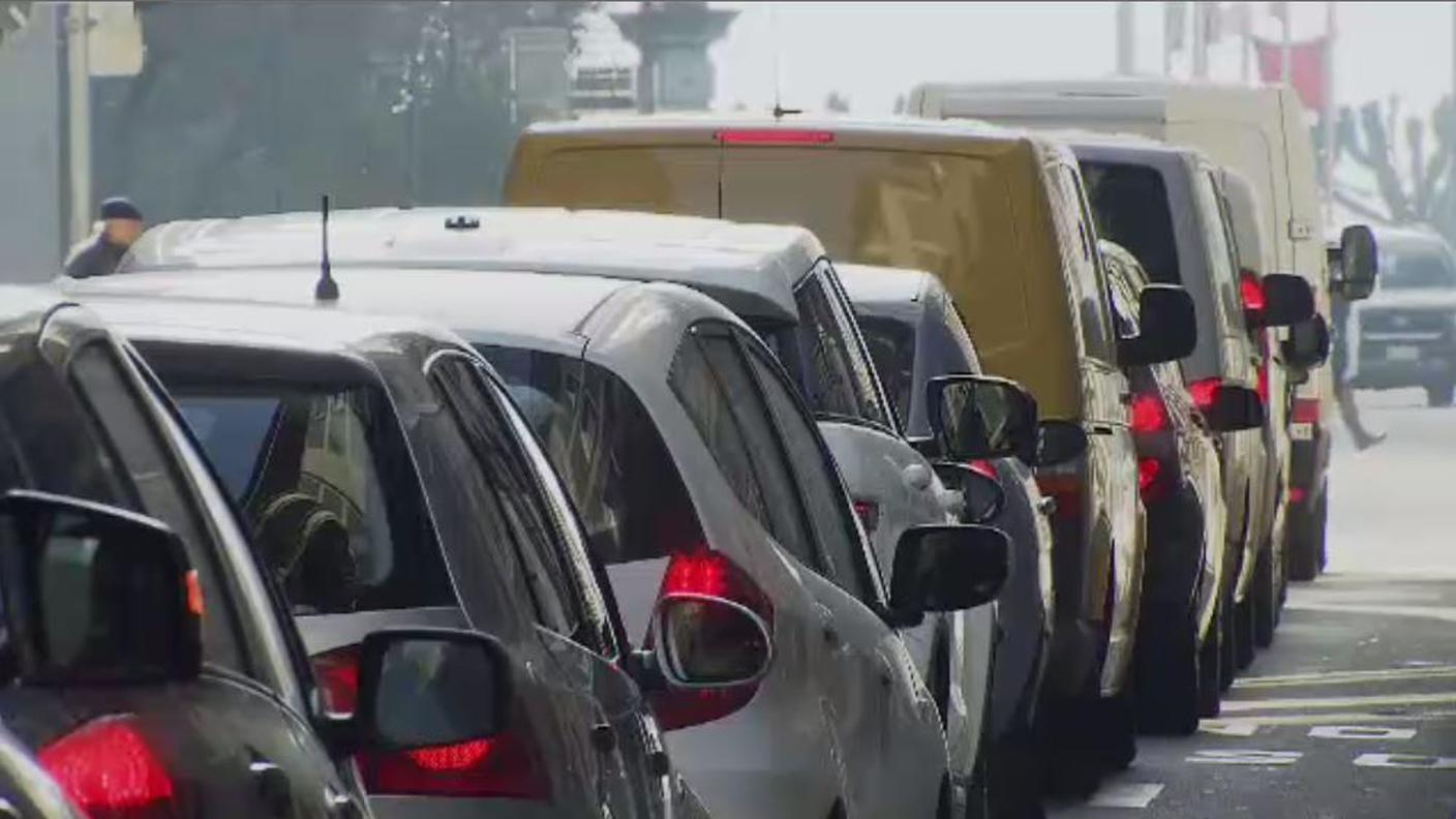 Colonne di automobili