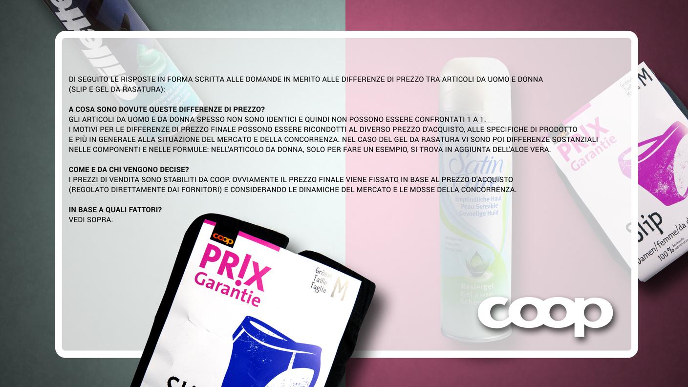 PREZZO ROSA - RISPOSTA COOP