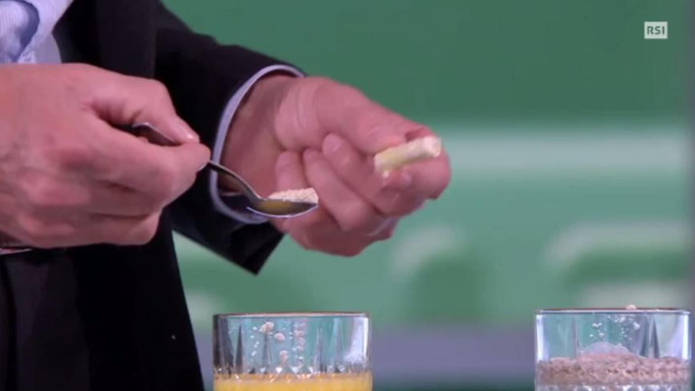 risultato test acidità succo arancia