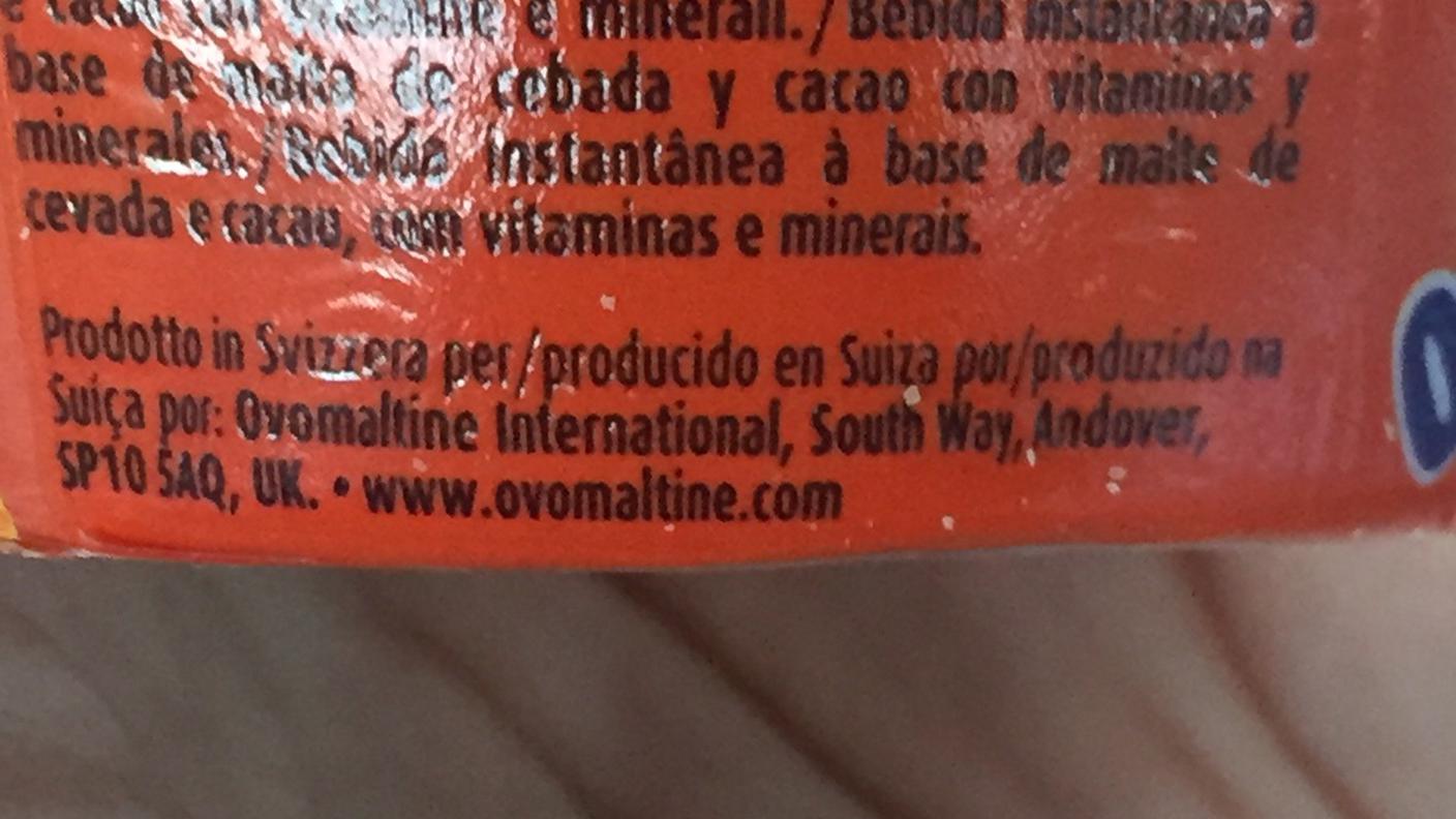 Ovomaltine non "originale" - retro.jpg