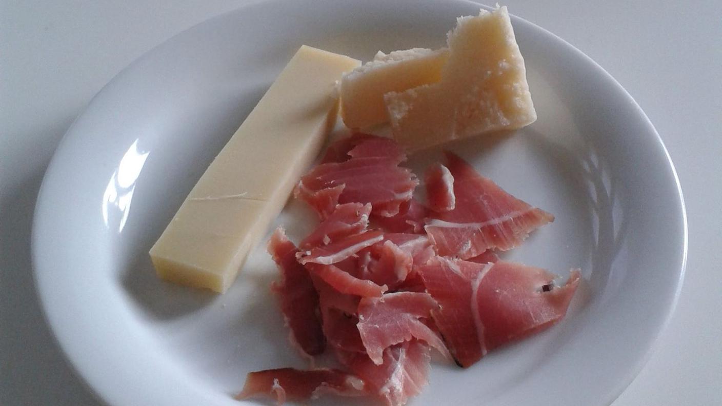Speck e formaggio