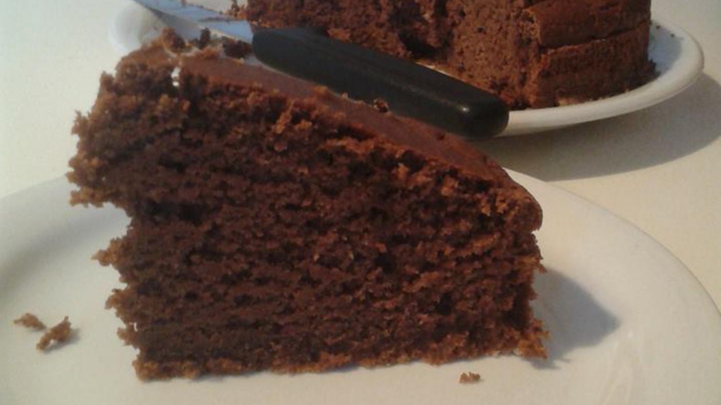 Torta al cioccolato vegana