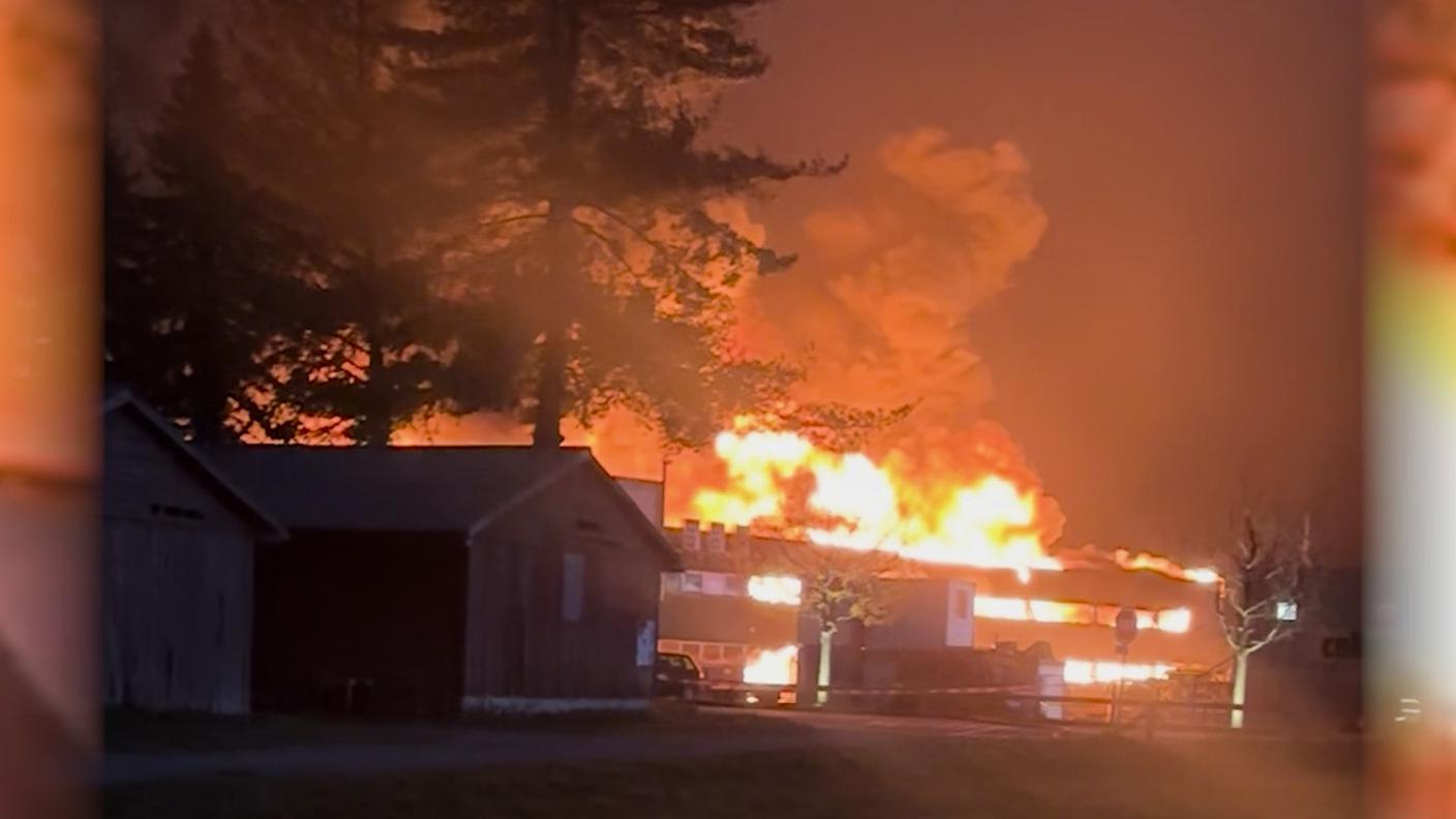 Incendio di Lumino