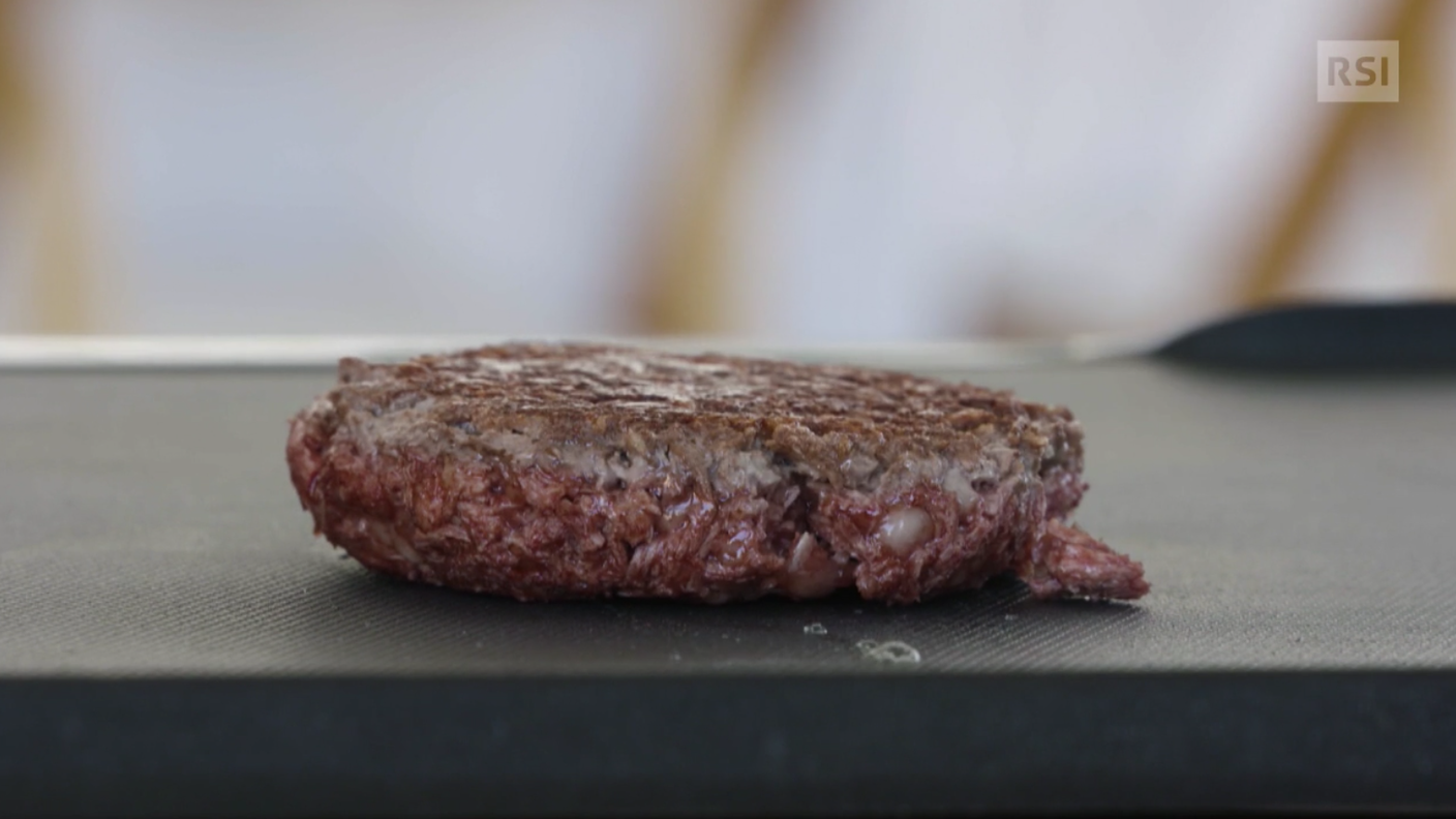 Questo è un burger 100% vegetale
