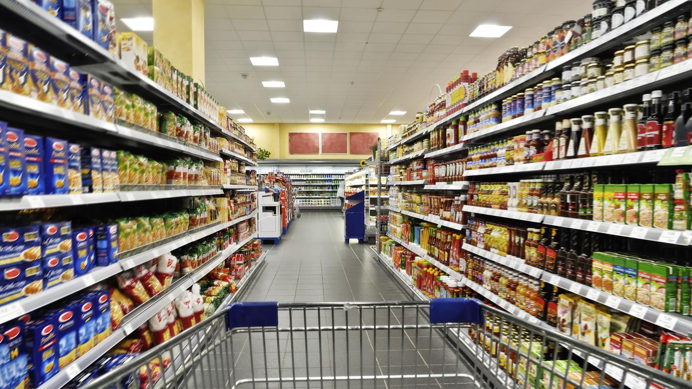 Supermercato, Carrello della spesa, Cibo, Negozio, 
