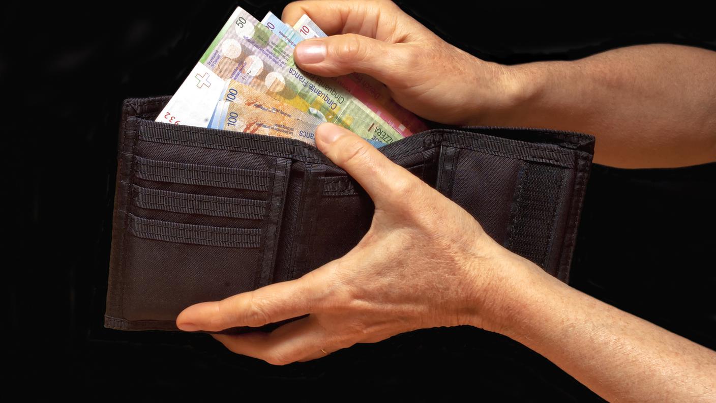 borsellino soldi svizzeri - spesa - consumatori