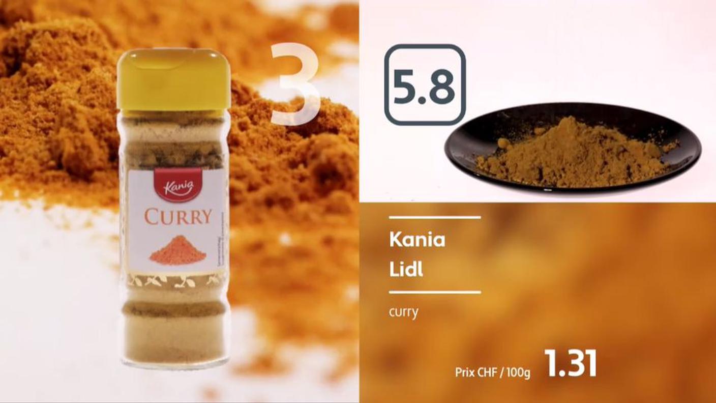 3° posto: Curry Kania venduto da Lidl