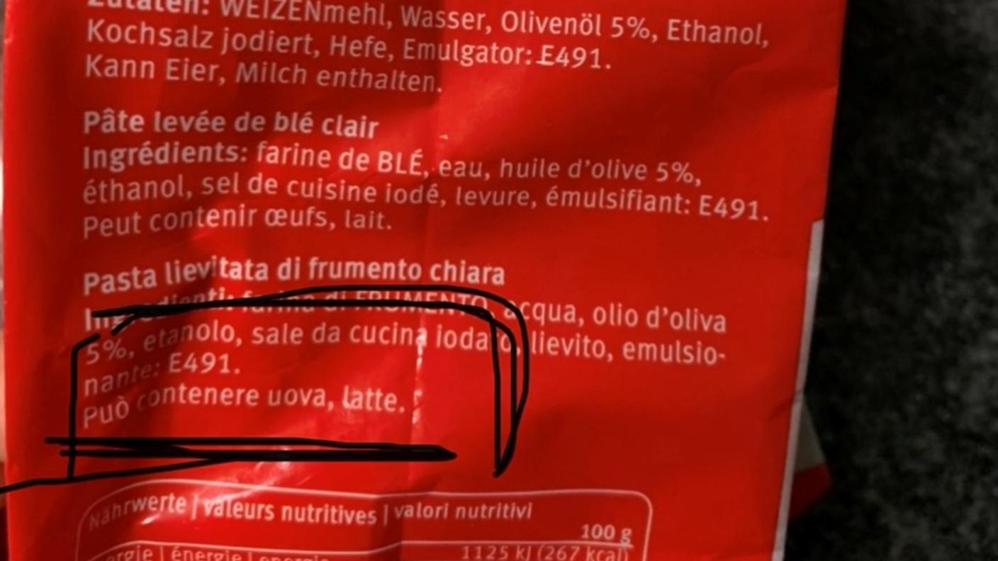 pasta pizza vegana - migros - 