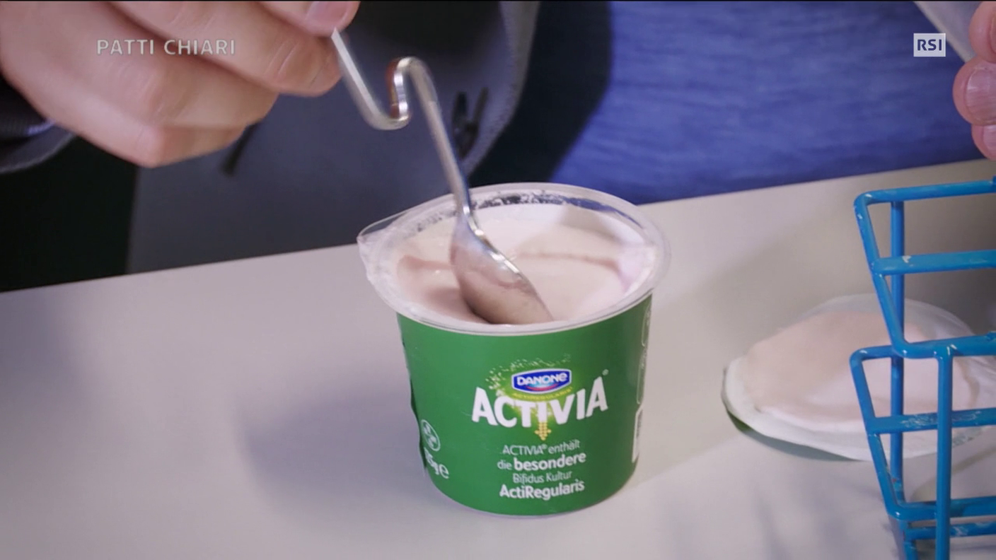 Gli yogurt con fermenti lattici aggiunti aiutano l'intestino? (Patti chiari, 27.01.2017)