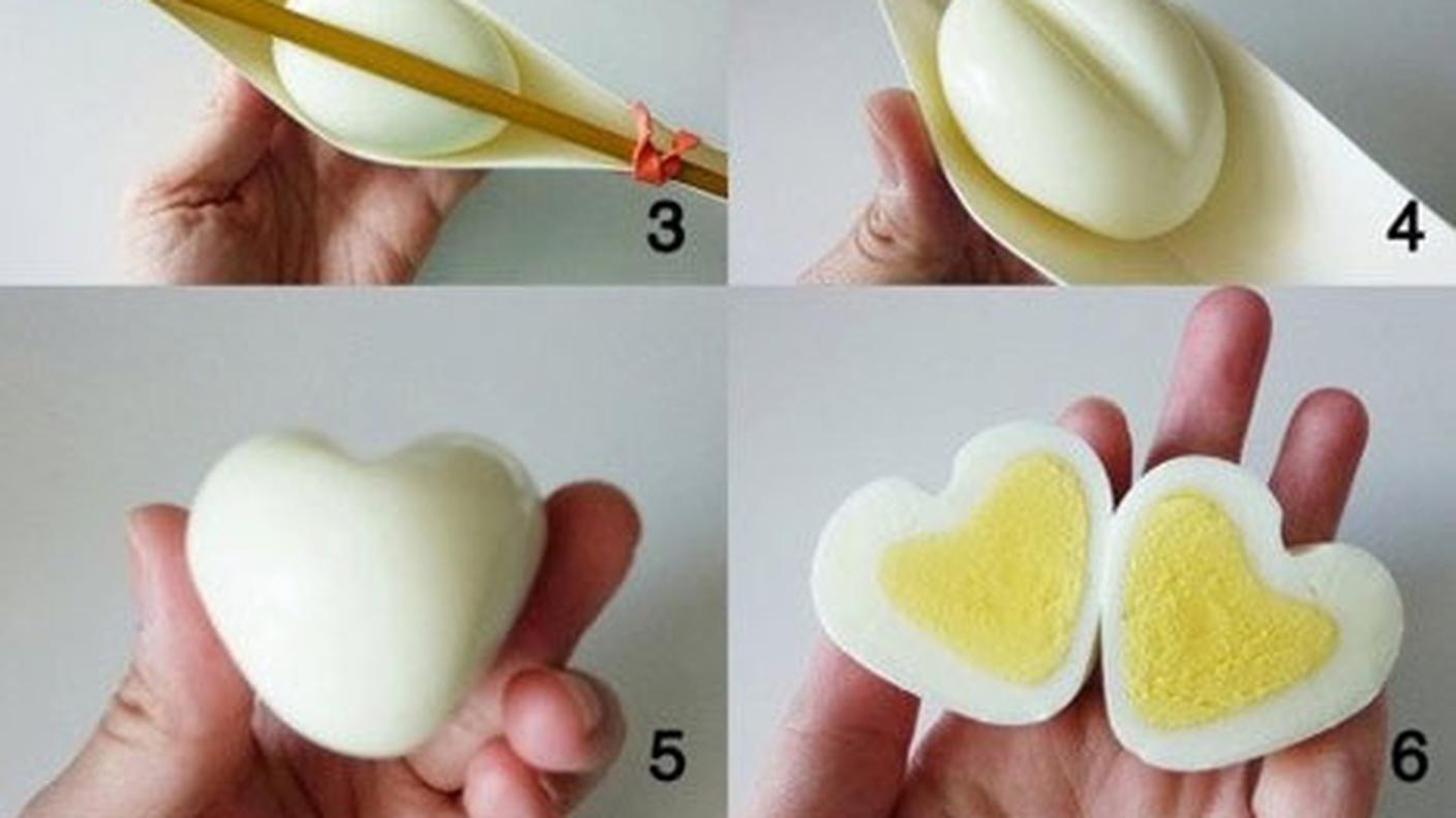 uova a cuore