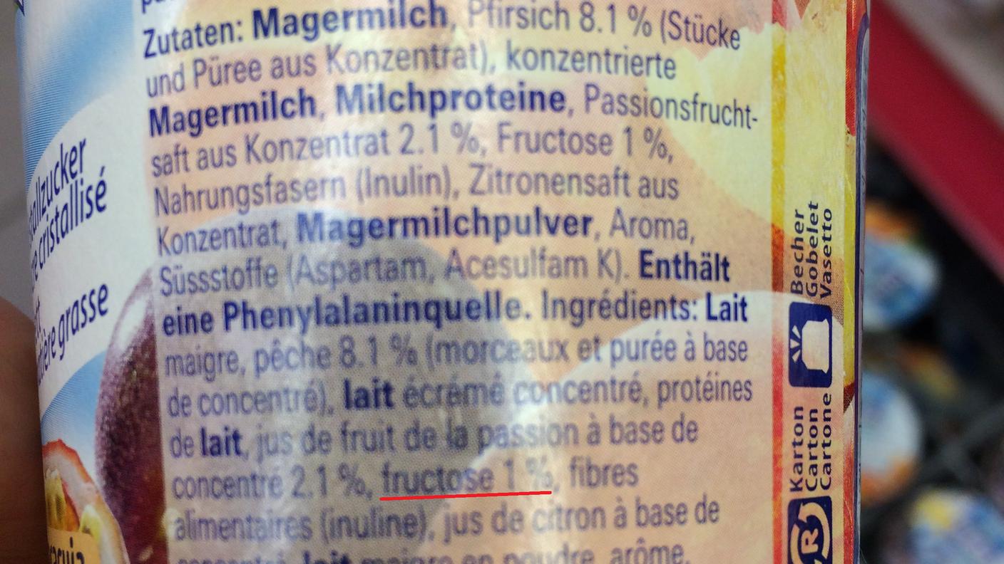 Yogurt senza zucchero cristallino