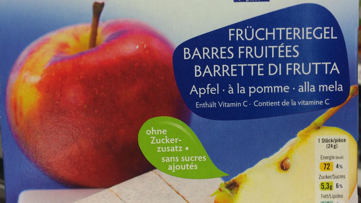 Barrette di frutta
