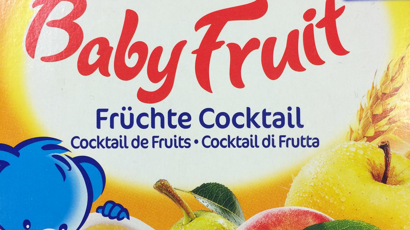 Cocktail di frutta per bambini