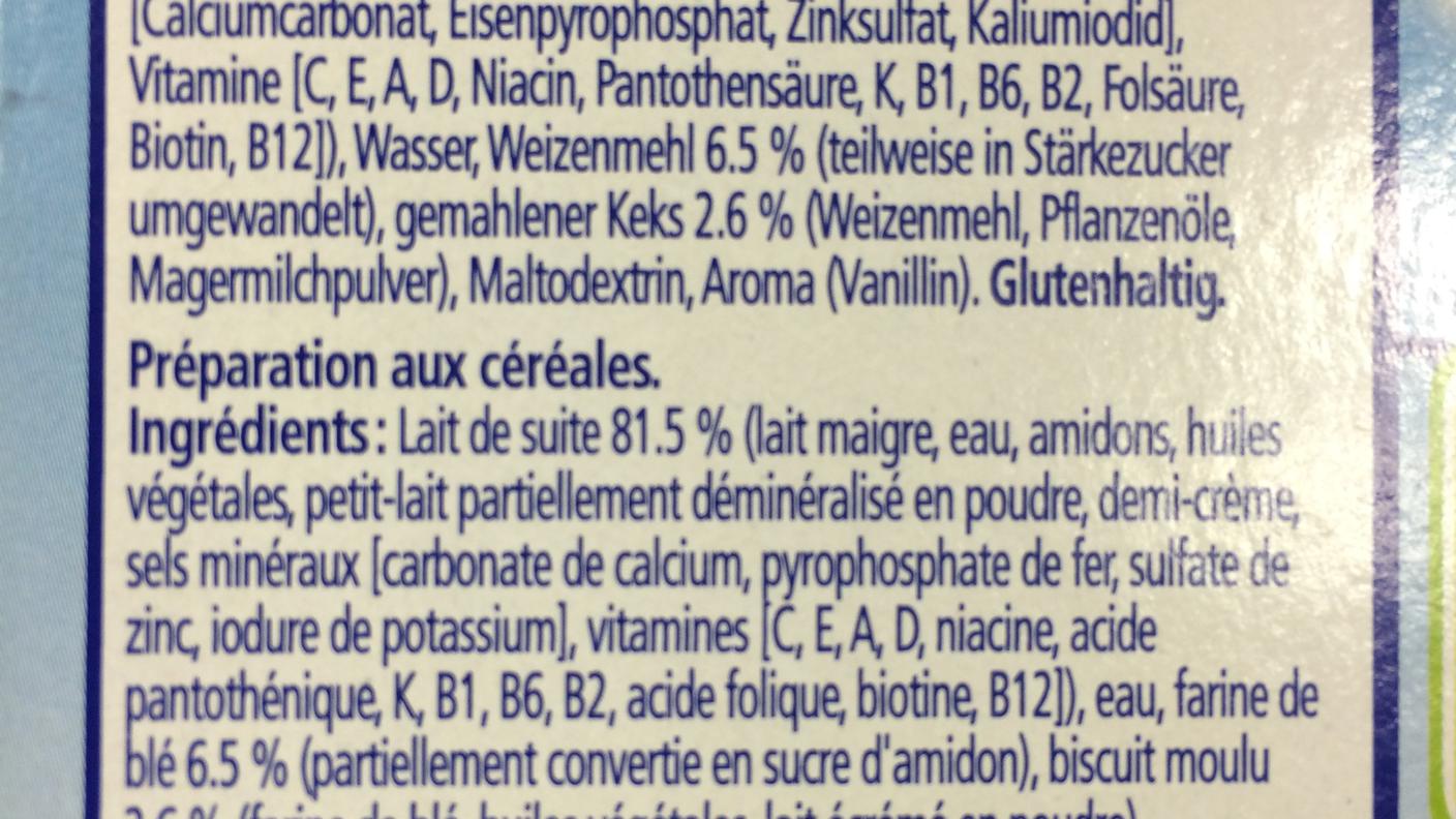 Cocktail di frutta per bambini - ingredienti